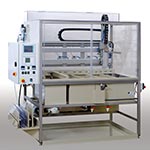 electropolishing unit with handling system and SPS control system